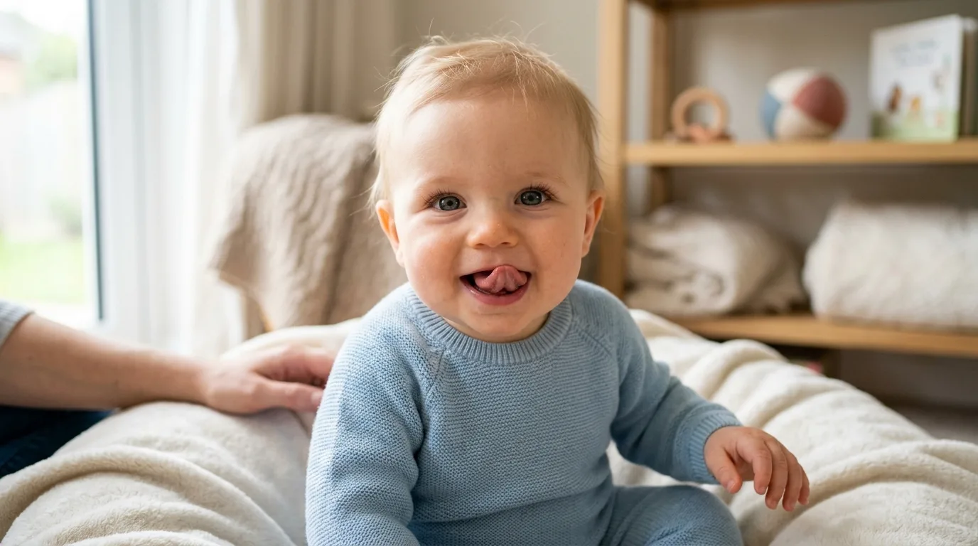 découvrez à quel âge bébé commence à claquer la langue et les raisons derrière ce comportement naturel et fréquent chez les tout-petits.