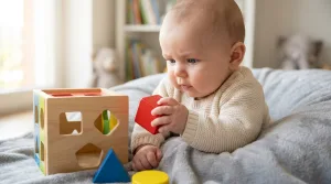 découvrez à quel âge bébé commence à insérer des formes dans les trous et suivez les étapes clés de son développement moteur et cognitif.