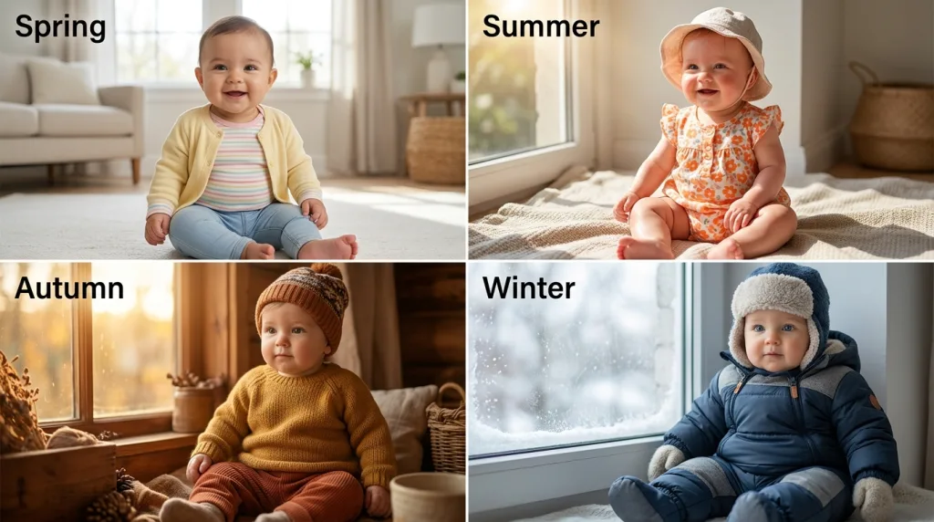 découvrez comment habiller votre bébé selon la température avec nos conseils pratiques adaptés à chaque saison pour assurer confort et sécurité toute l'année.